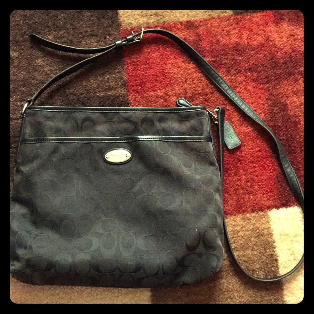 Coach crossover bag.